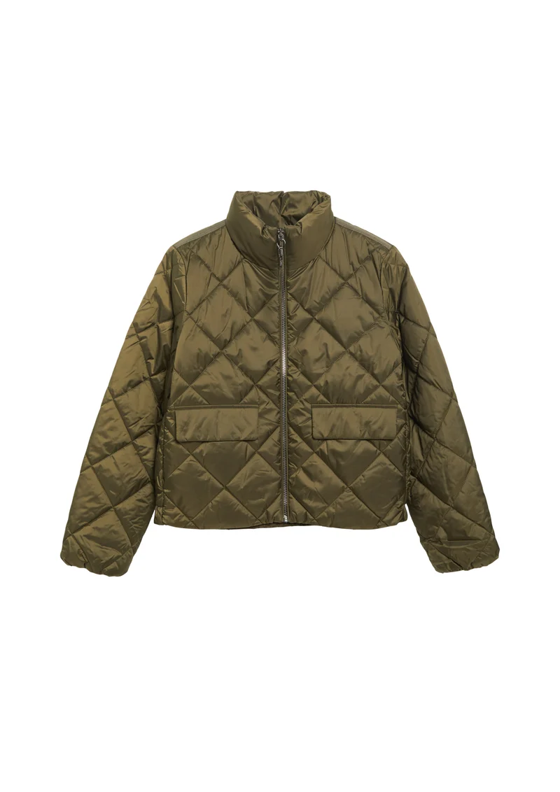 Leichte Steppjacke mit Stehkragen