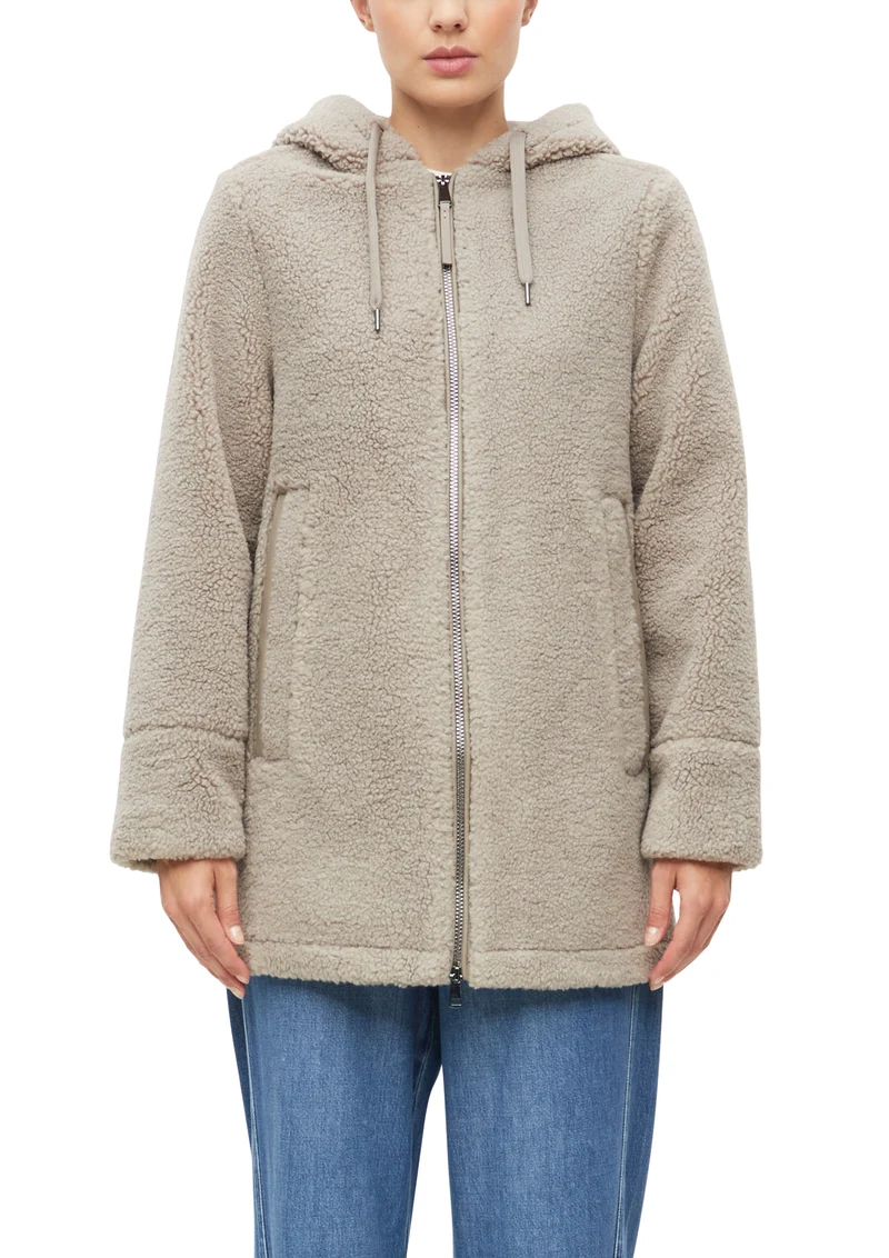 Flauschige Teddyjacke