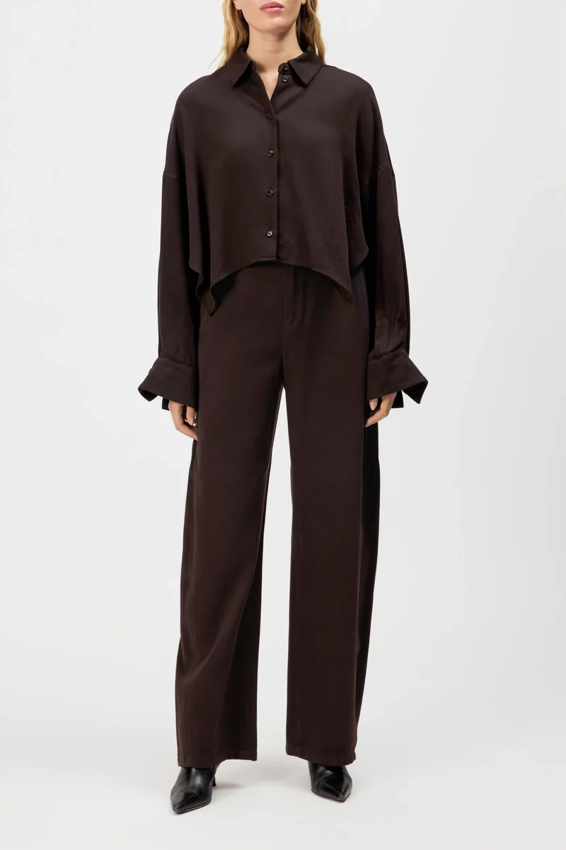 RECEIVE High-Waist Barrel-Leg-Hose