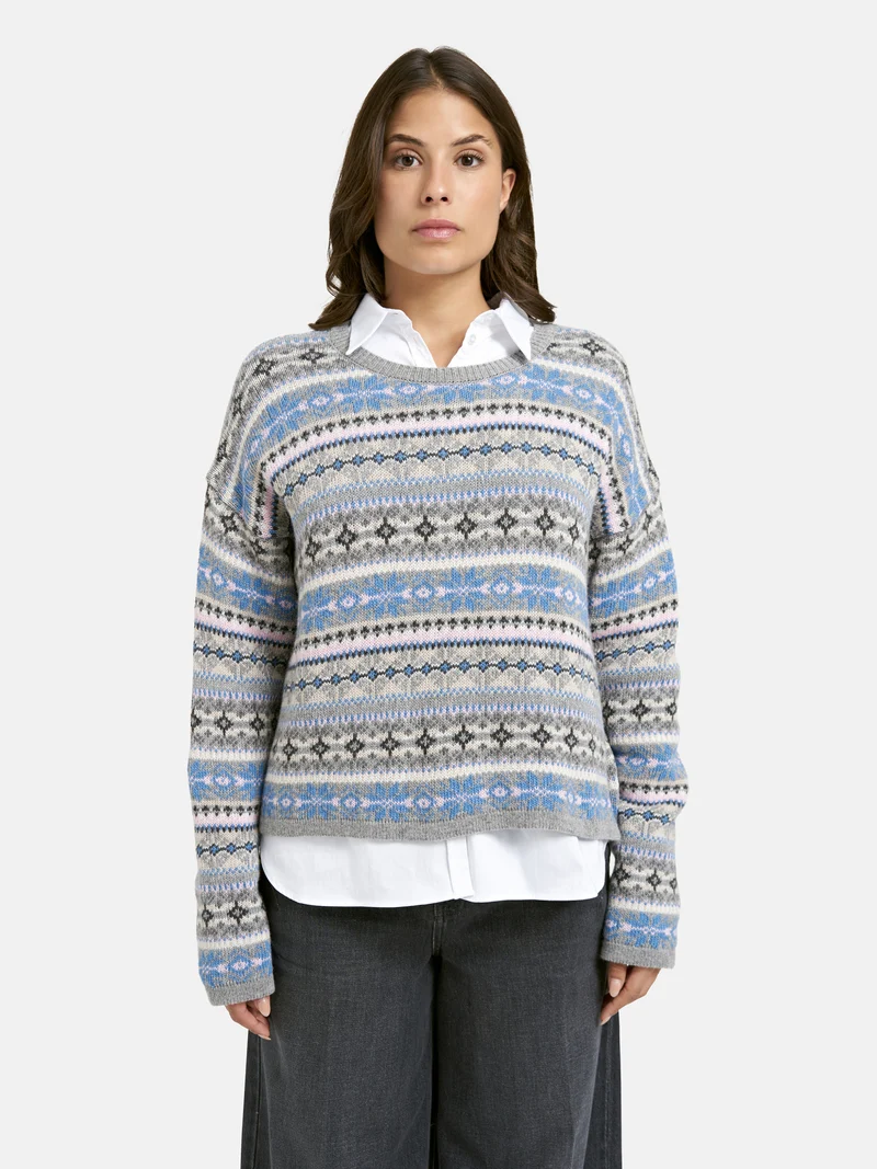 Jacquard Pullover