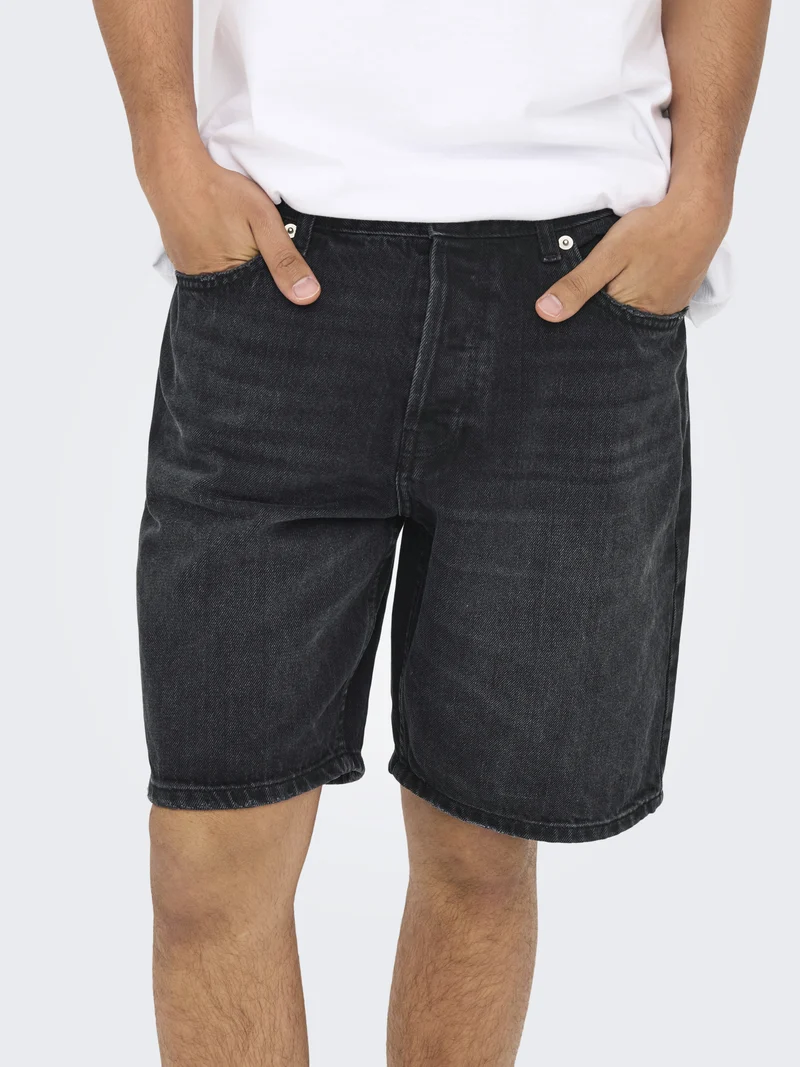 Jeans-Shorts