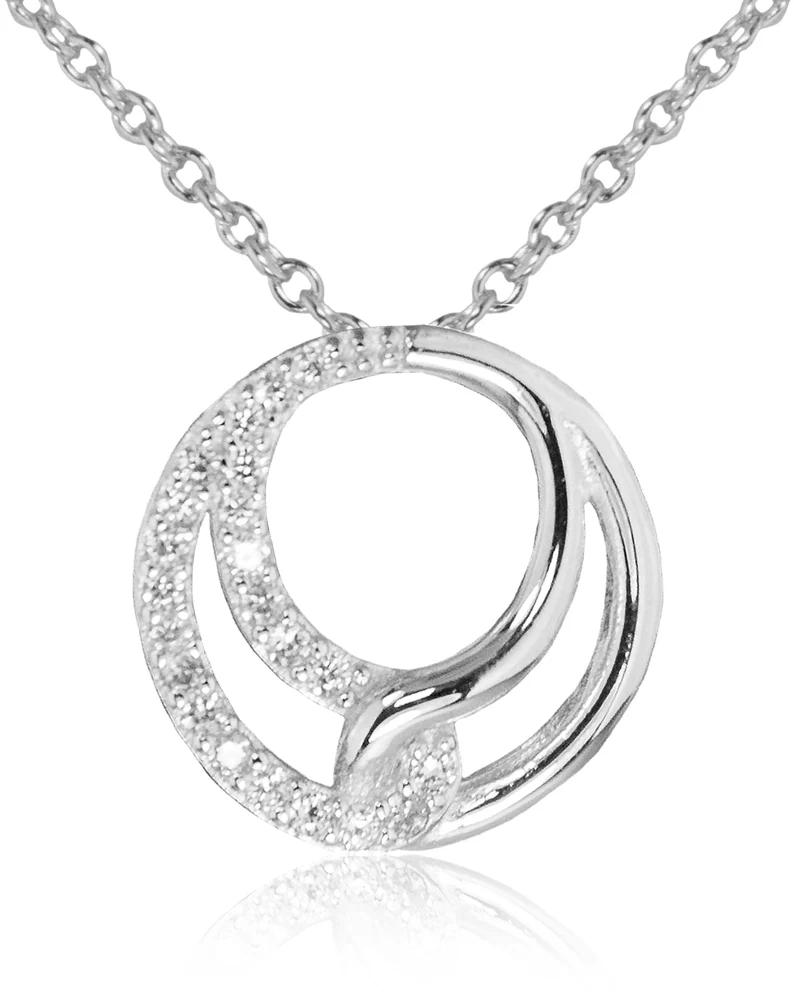 LUISIA Halskette mit Anhänger "Infinity" 66523 | 925 Silber (50 cm Länge)