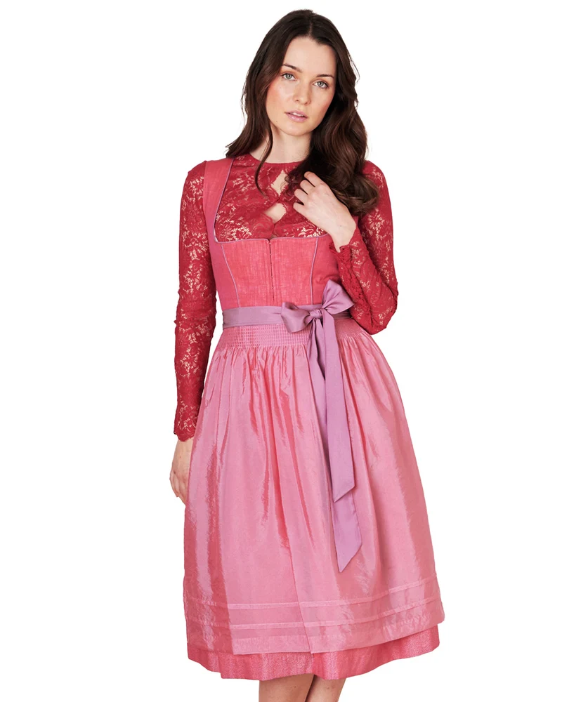 Krüger Collection Dirndl "Linette" 115667 | Rot 60cm