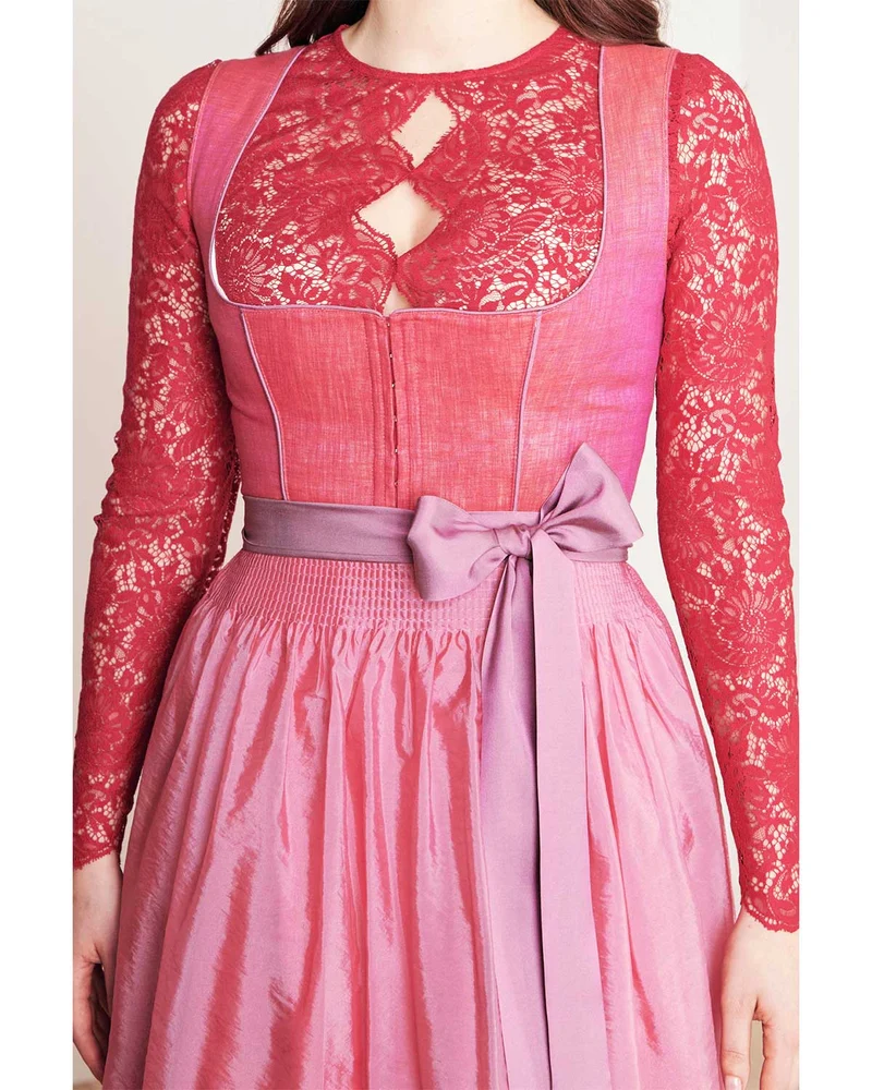 Krüger Collection Dirndl "Linette" 115667 | Rot 60cm