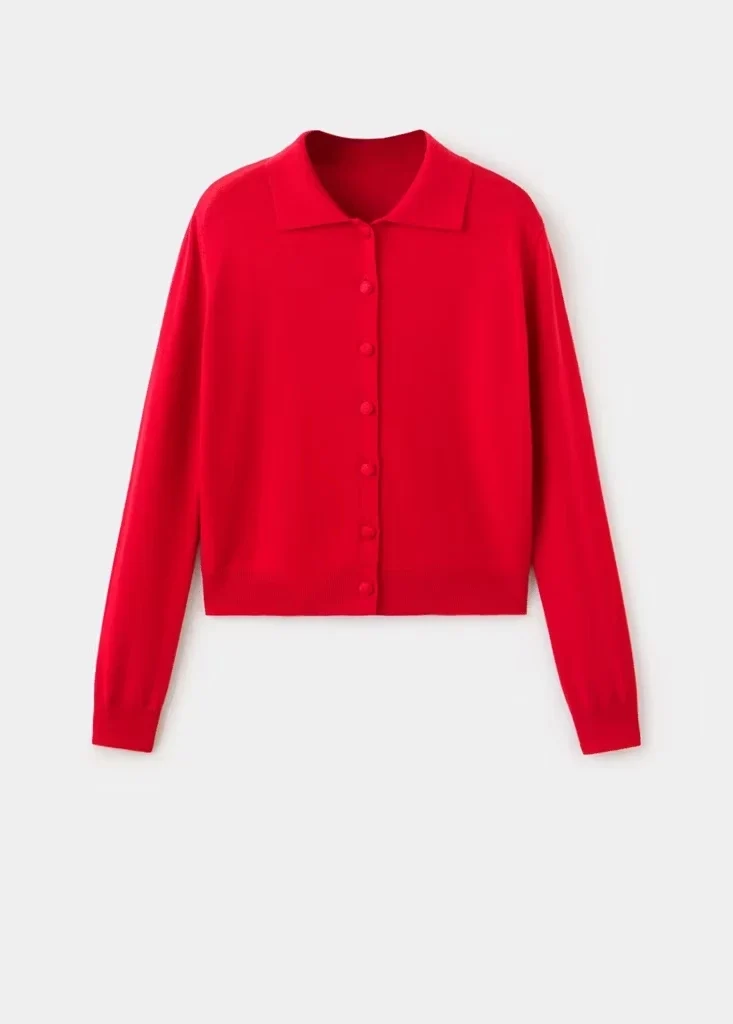 SERGI Cardigan mit Reverskragen