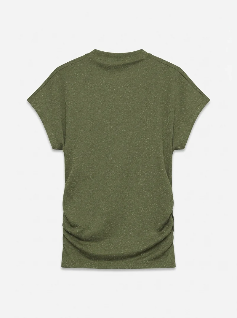 VMKANVA Blusenshirt mit Glitzer-Effekt