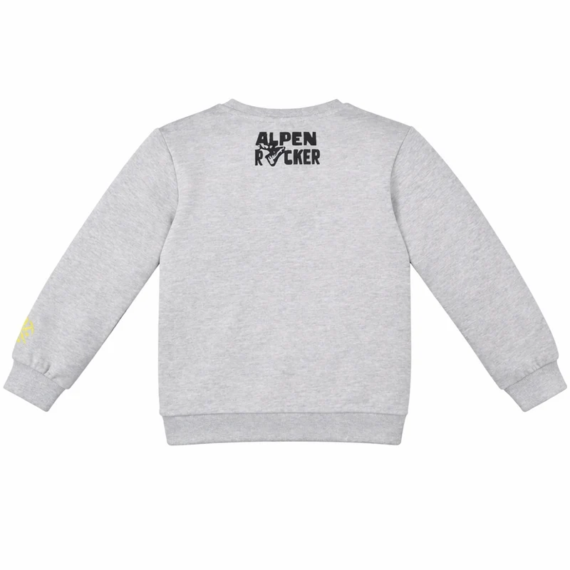 BONDI Jungen Sweatshirt "Alpenrocker" 29906 | Grey Melange