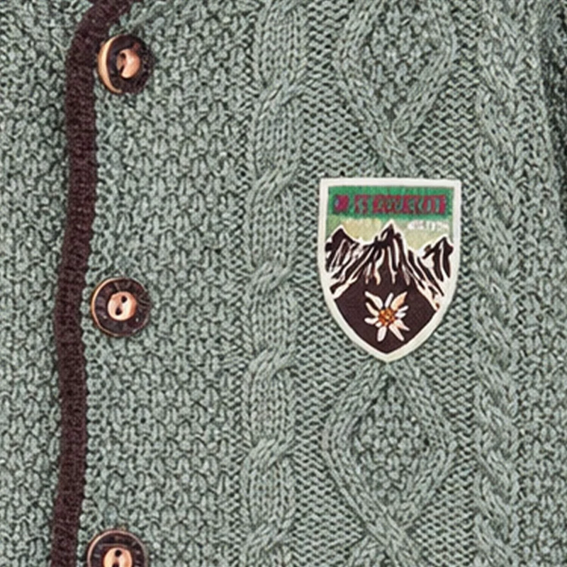 BONDI Baby Jungen Strickjacke 91785 | Kiwi