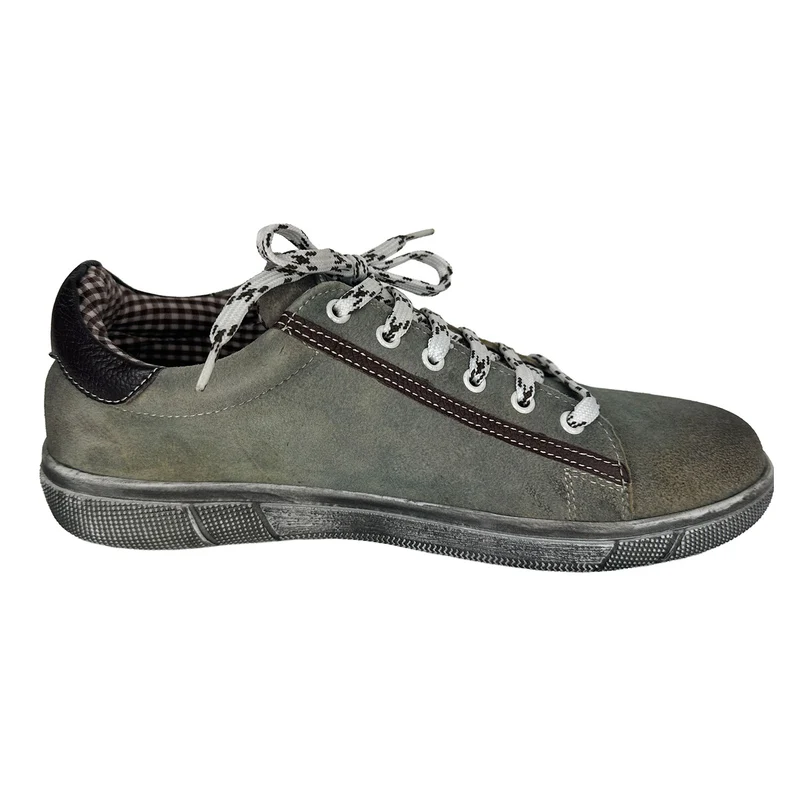 MADDOX Trachtenschuhe Sneaker "Siegfried" | Steingrau