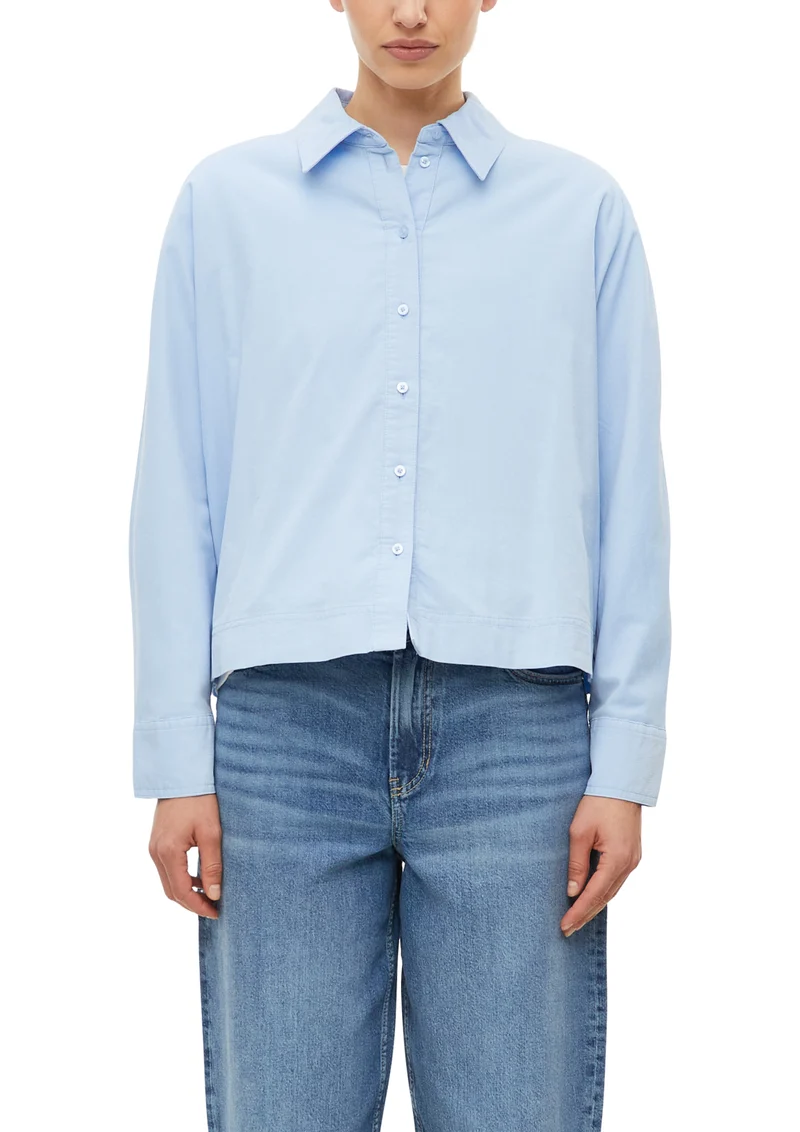 Feincord-Bluse im Relaxed Fit