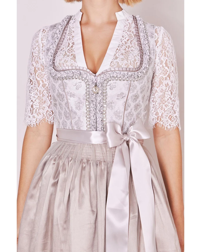 Krüger MADL Dirndl "Aleya" 414466 | Nude Flieder 50cm