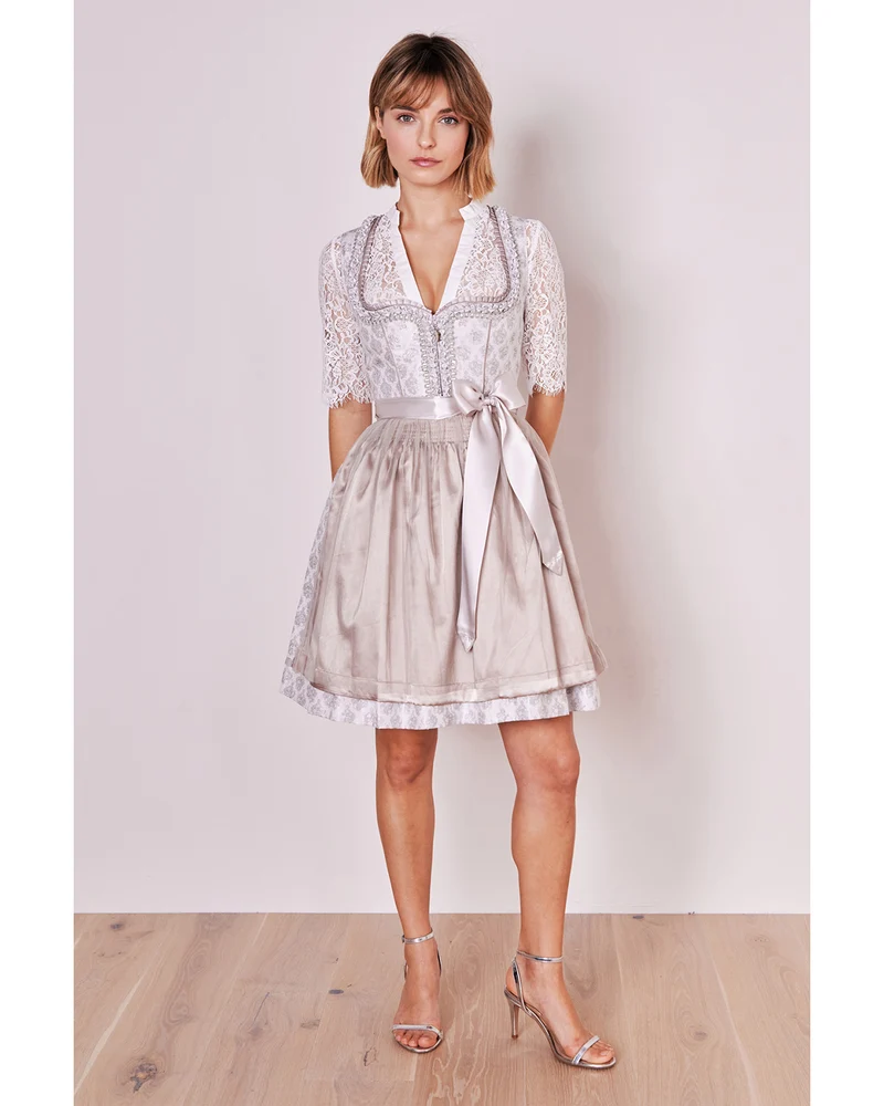 Krüger MADL Dirndl "Aleya" 414466 | Nude Flieder 50cm