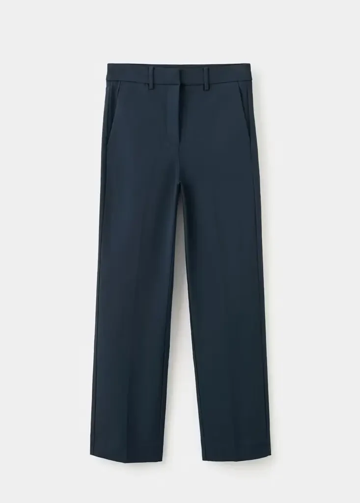 NEWCOLA Slim-Fit-Mid-Waist-Hose