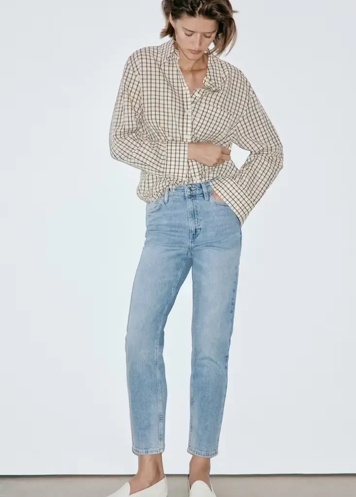 NEWMOM Comfort-High-Waist-Jeans