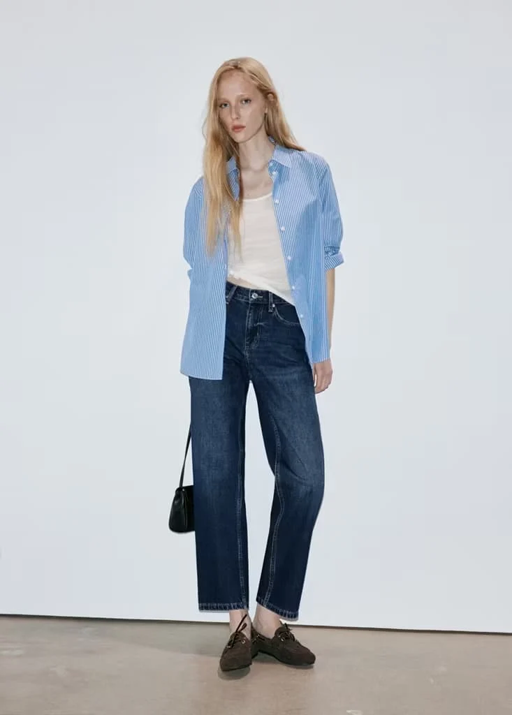 BLANCA Straight-Mid-Waist-Jeans