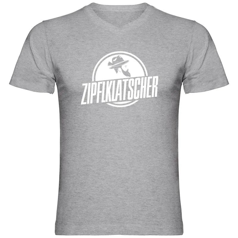 Zipfklatscher Herren Tshirt V-Ausschnitt
