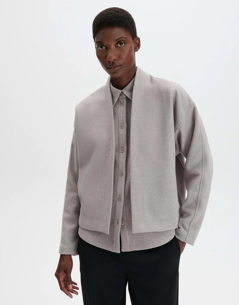 UNIDA Sweatjacke in O-Shape