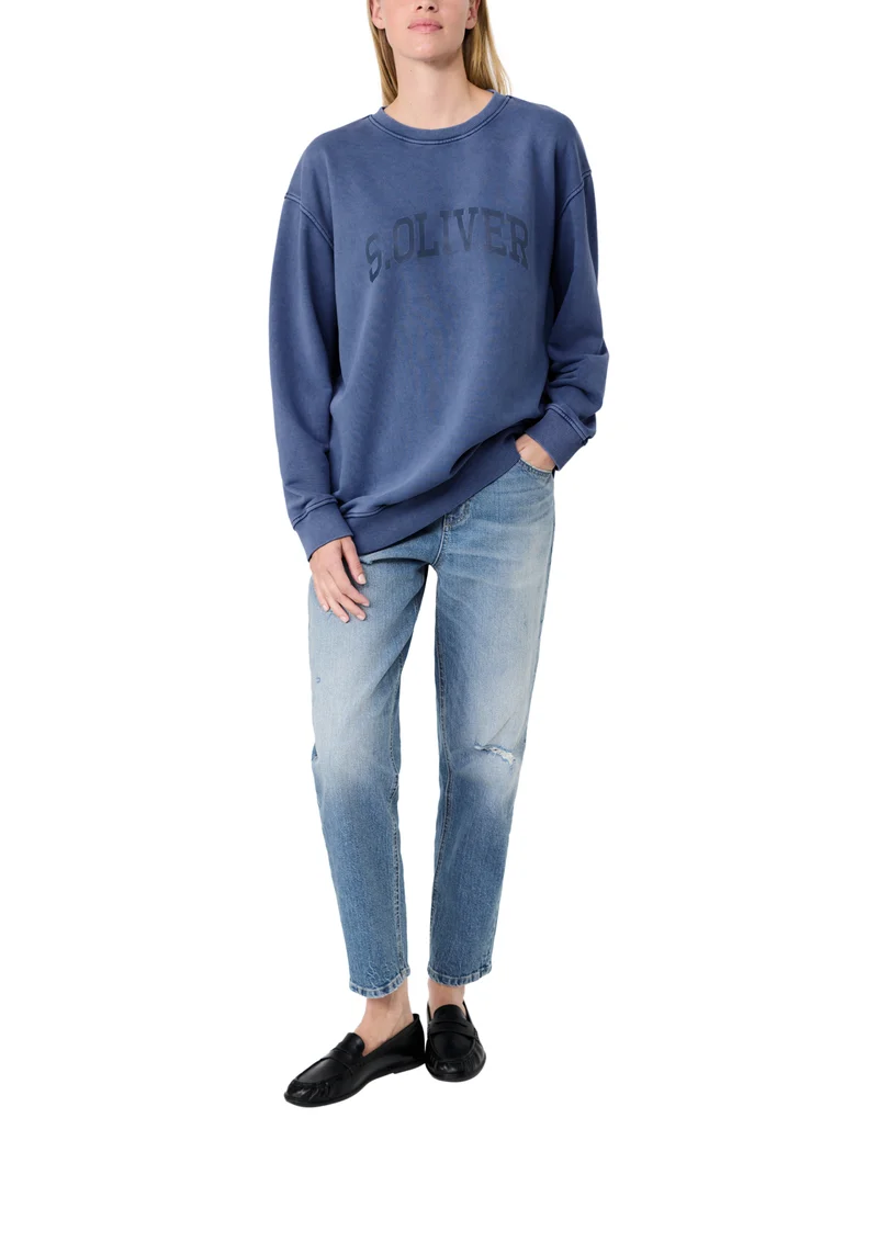 s.Oliver x Heidi Klum: Sweatshirt mit Logo