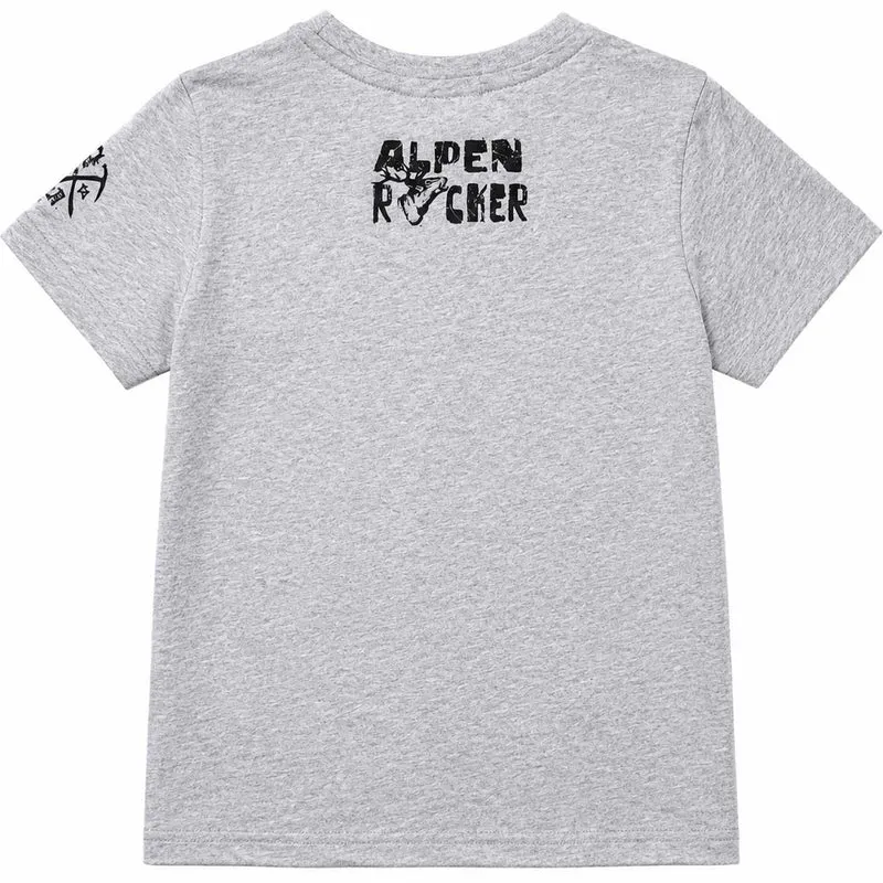 BONDI Jungen T-Shirt "Stay Wild" mit Hundemotiv 29908 | Grey Melange