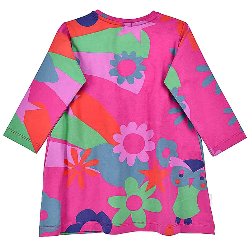 BONDI Mädchen Kleid "Blumenallover" 86969 | Pink