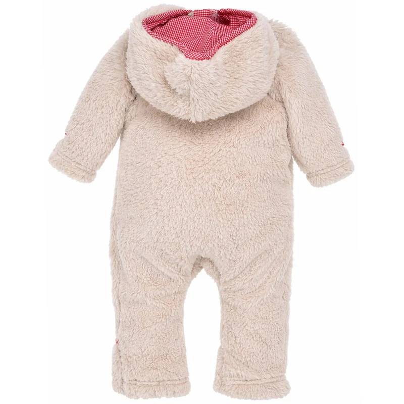 BONDI Baby Trachten Fleece Overall "I mog di" 86936 | Beige