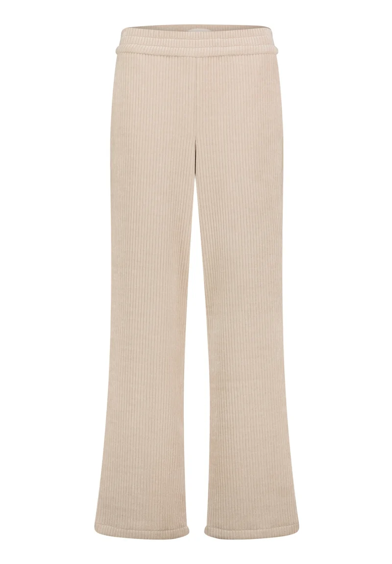 Palazzo-Hose aus Kord im Wide Leg mit Streifenmuster