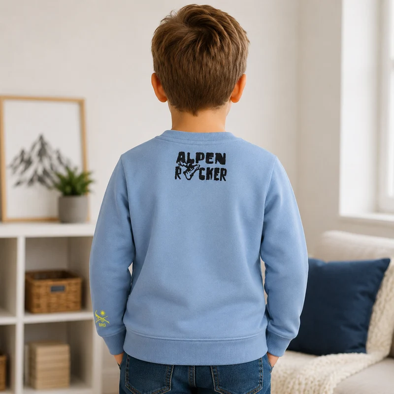 BONDI Jungen Sweatshirt "Alpenrocker" 29906 | Blau