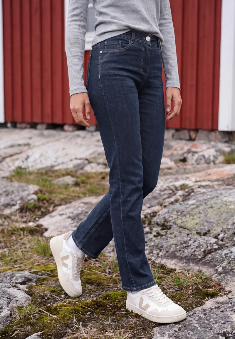 TORONTO High Waist -Straight -Jeans