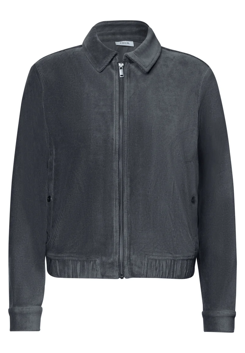 Blouson aus Cord mit Hemdkragen