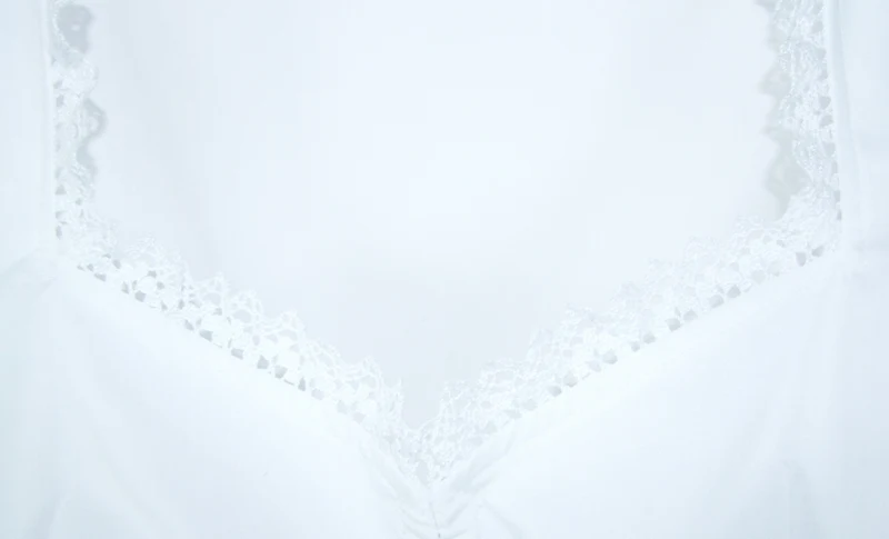 Pierre Marcel Damen Halbarm Dirndlbluse Julia mit Spitze - Weiß