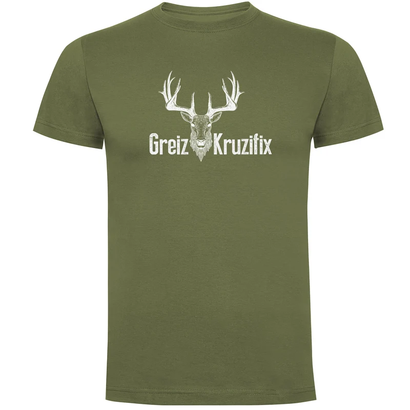 Greiz Kruzifix Herren T-shirt