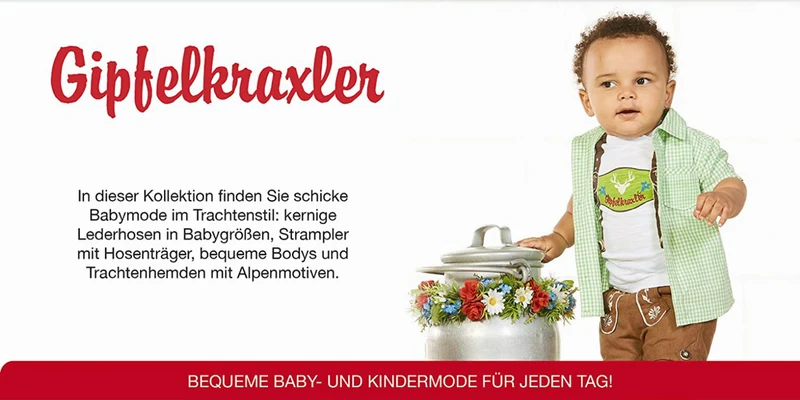 BONDI Baby Body Unterziehbody "Spitzbub" 91378 | Grau