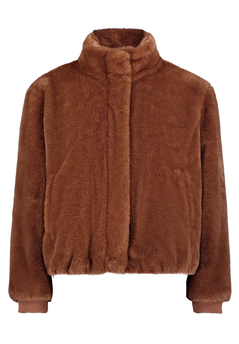 Jacke mit Stehkragen im figurumspielenden Schnitt