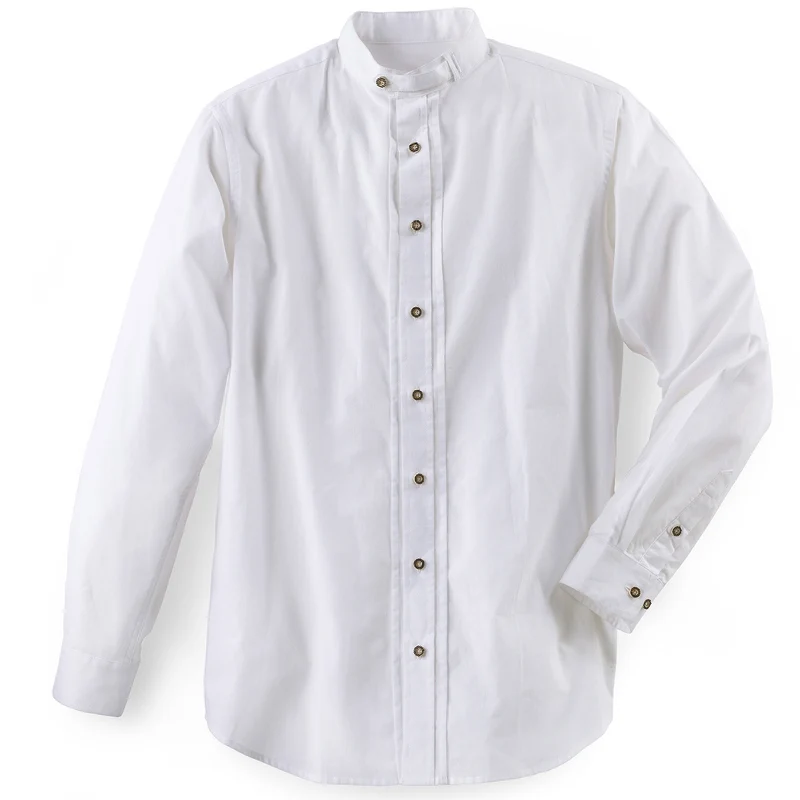 MADDOX Herren Trachtenhemd Slimfit - Hemd-5 | Weiß