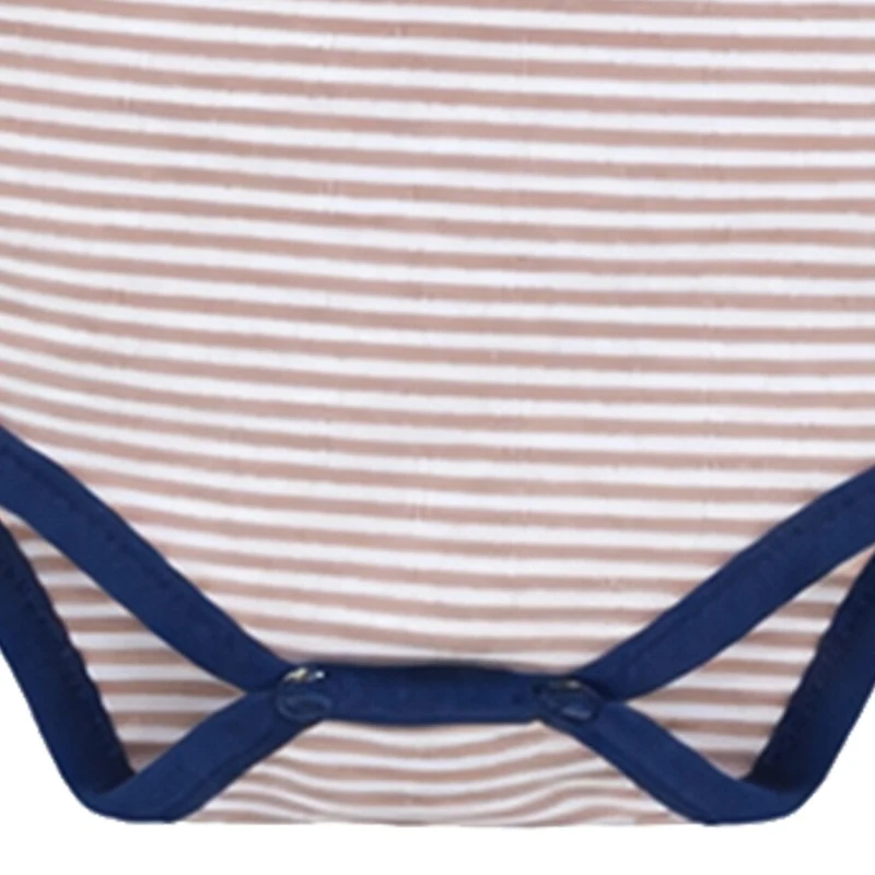 BONDI Baby Langarm Wickelbody "Bär" 93763 | Beige
