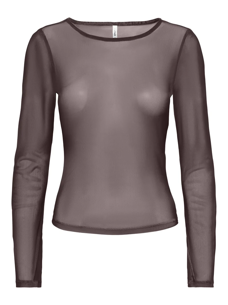 ONLNOX Mesh-Top mit All-over-Print