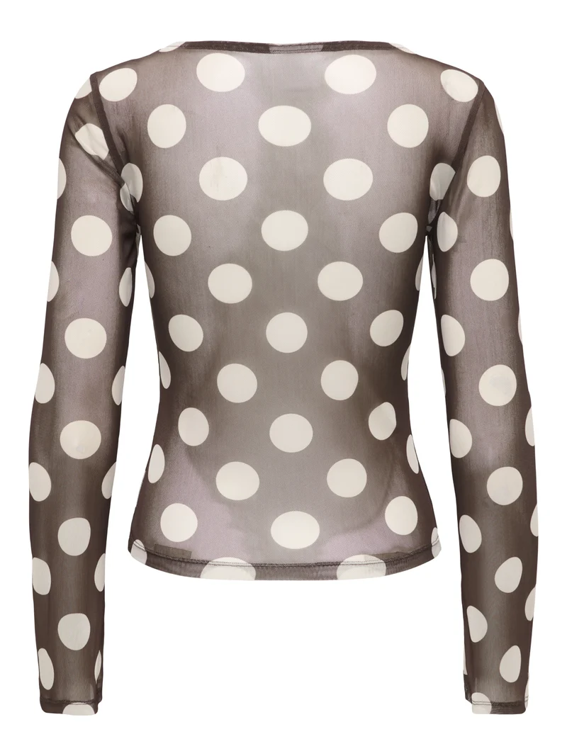 ONLNOX Mesh-Top mit All-over-Print