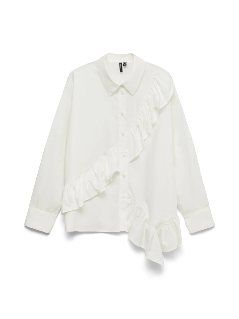 VMRITTA Flounce-Bluse