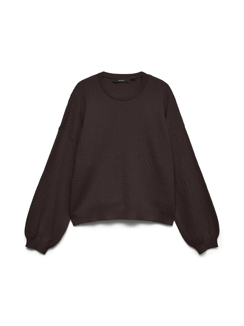 VMNANCY Jacquard-Pullover