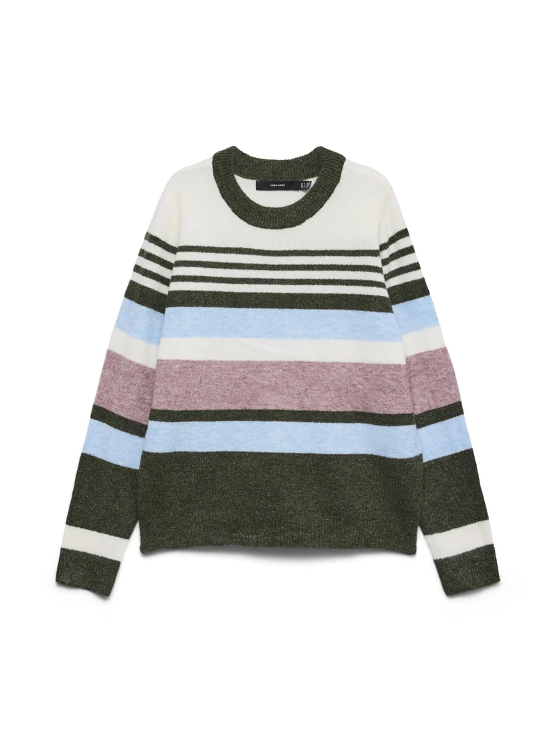 VMPLAZA Strickpullover mit Colourblock