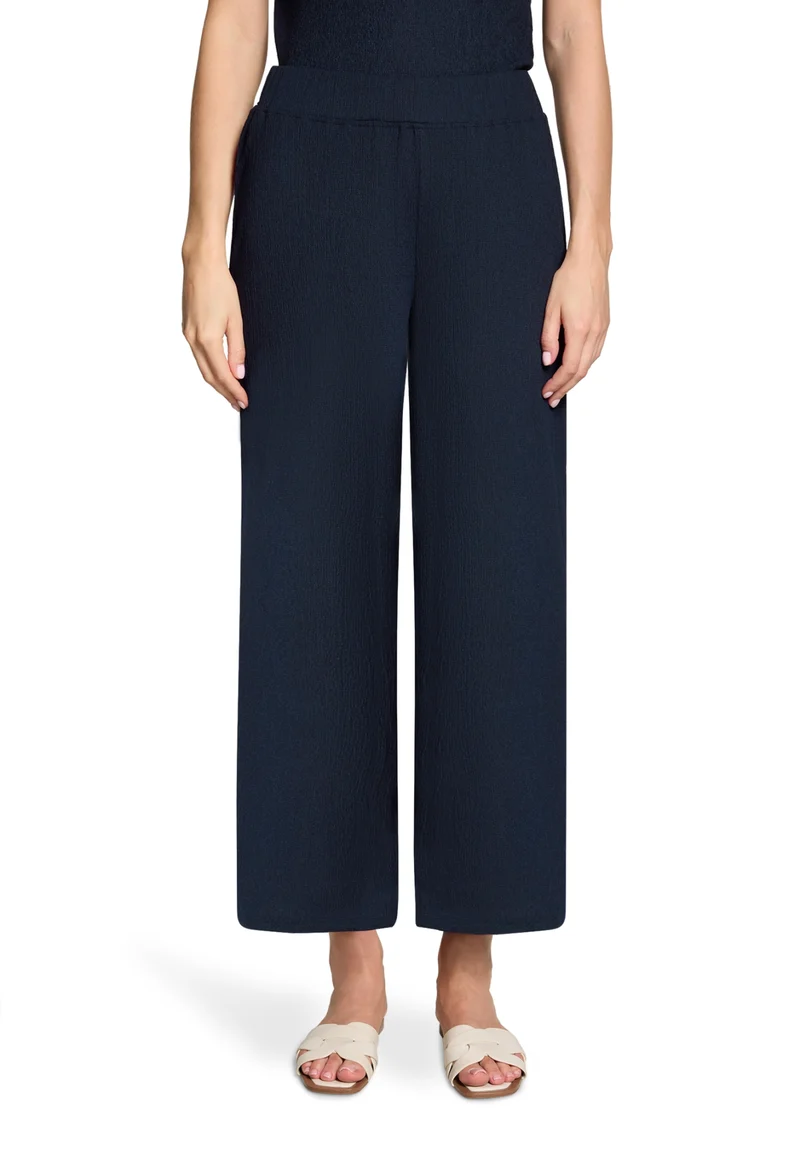 Culotte mit elastischem Mid-Waist-Bund