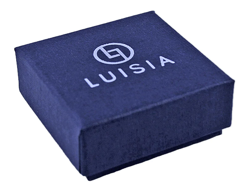 LUISIA® Eulen Ohrstecker mit Premium Kristallen - Lila
