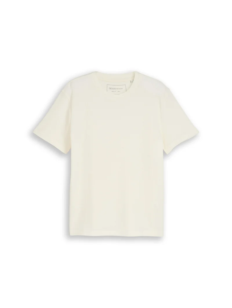 T-Shirt in Waffel-Optik im Basic Fit