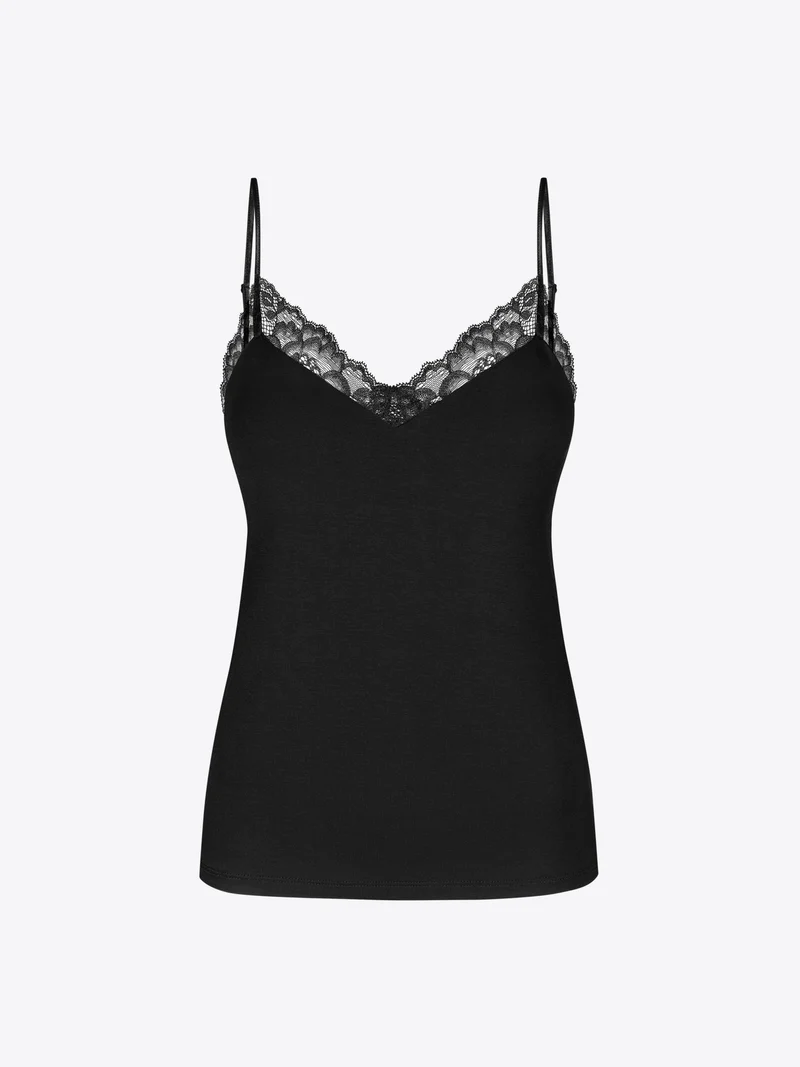 SALANDRA Schlafanzug-Top – Black Beauty