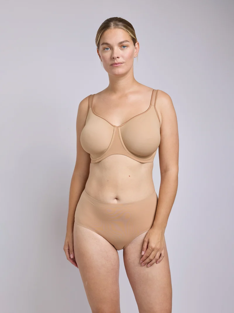 MYSEAMLESS High Waist Tai – Desert Beige
