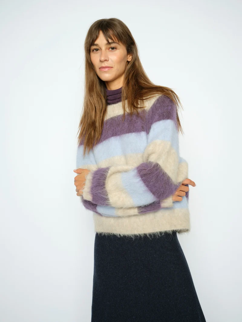 MMSUVI STRIPE Strickpullover