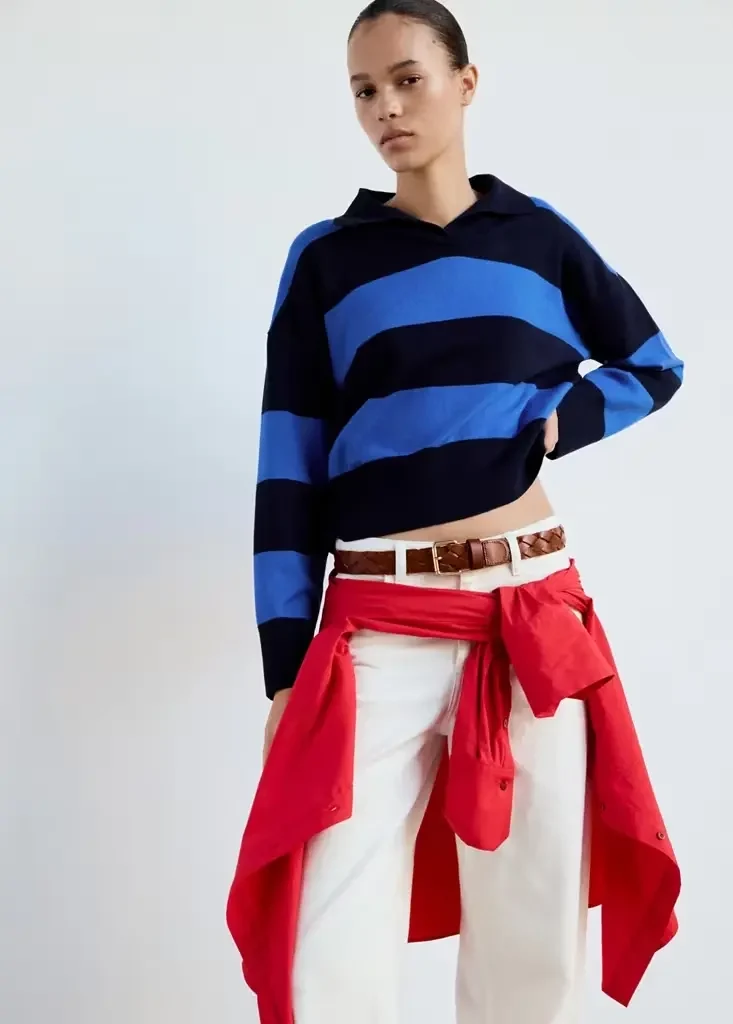 BRUT Pullover mit Polokragen
