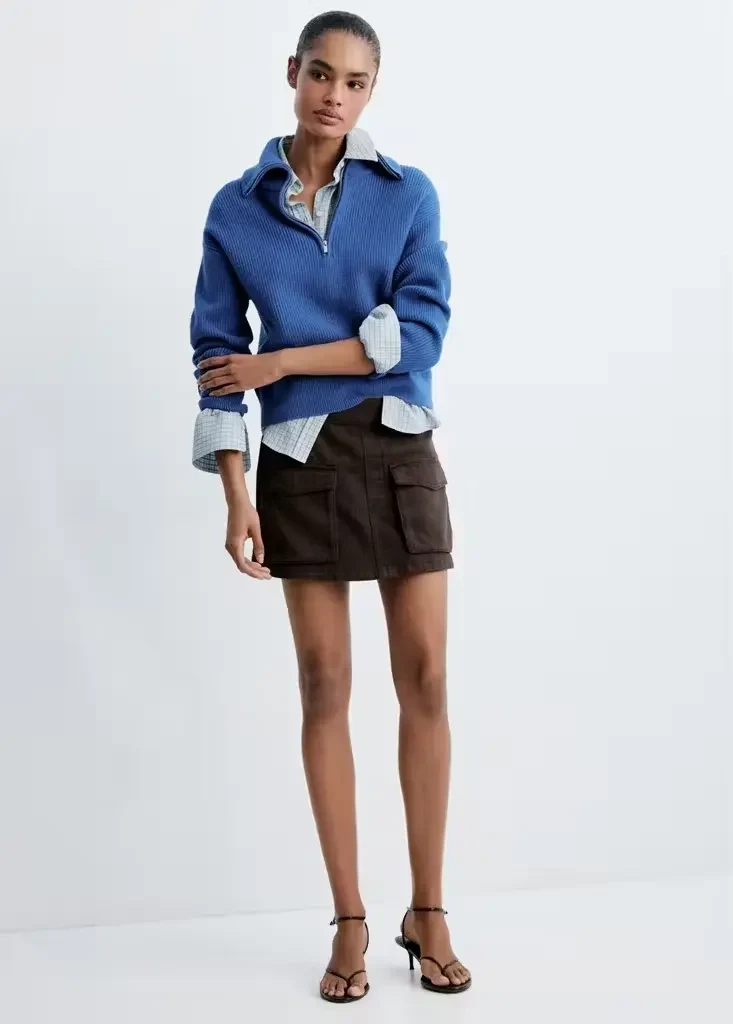 RIZON Gerippter Pullover