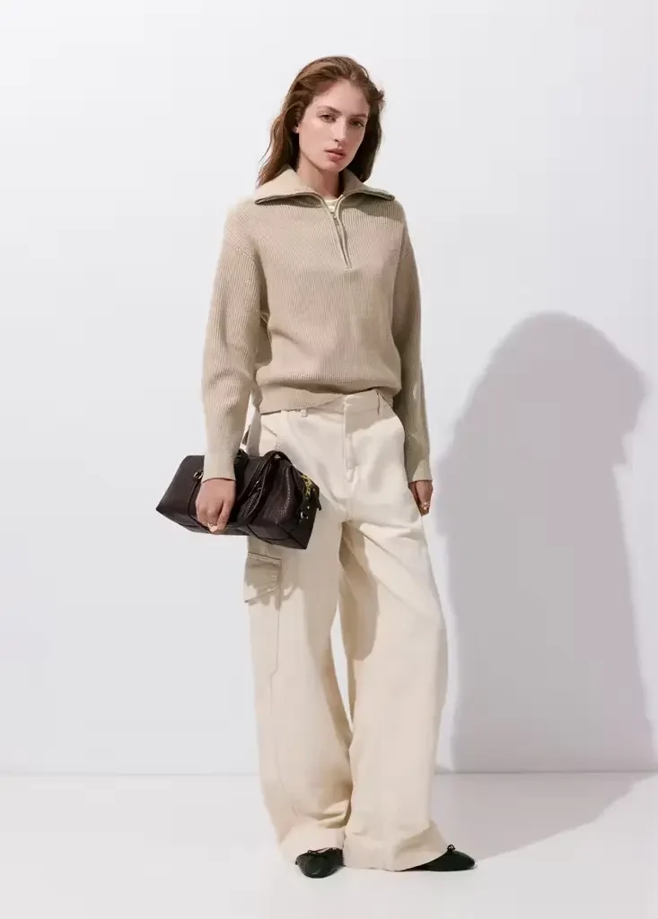 RIZON Gerippter Pullover