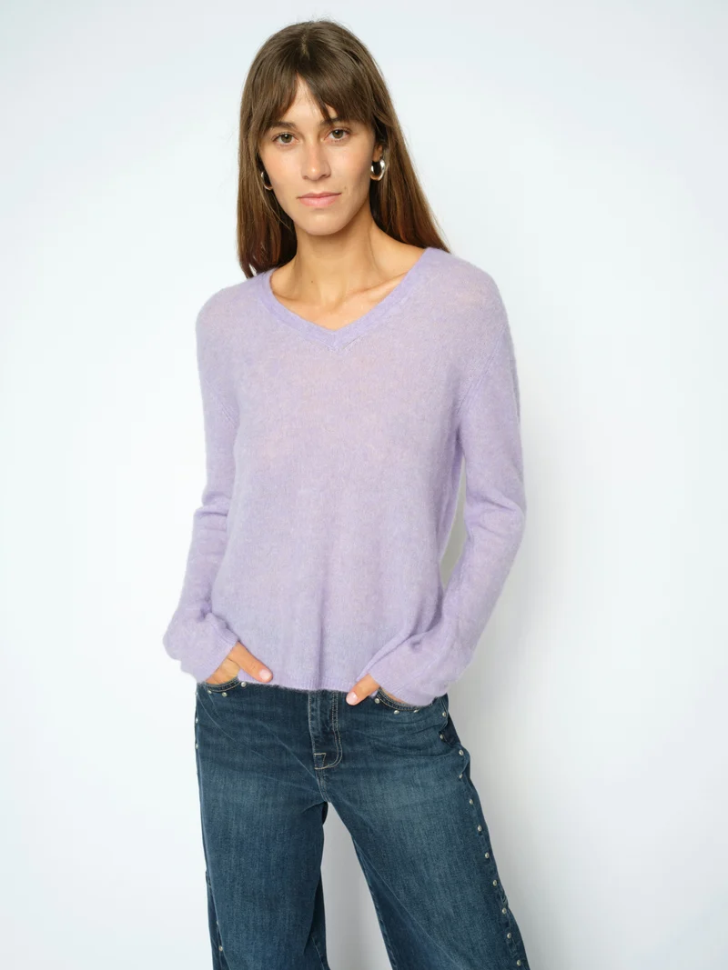 MMMAPE SOPHIA Pullover mit V-Ausschnitt